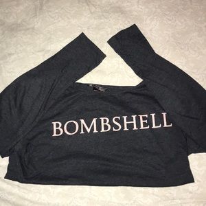 Victoria secret bombshell sleep shirt , ong sleeve
